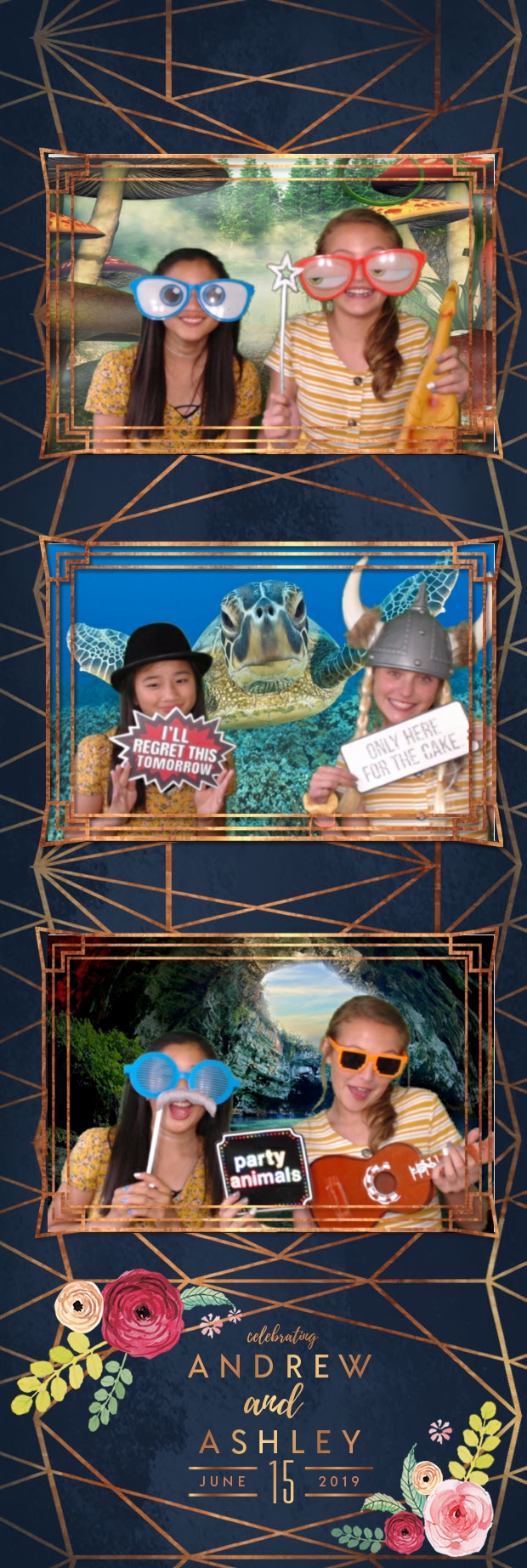 Andrew's and Ashley's wedding | View more photos from the event at gallery.photoboothbillings.com/u/PhotoBoothBillings/Andrews-and-Ashleys-wedding